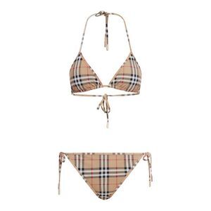Burberry Women Vintage Check Triangle Bikini